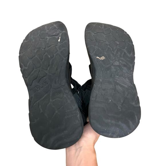 Teva Black Terra Fi 5 Universal Sandals Sz 9 main image 5